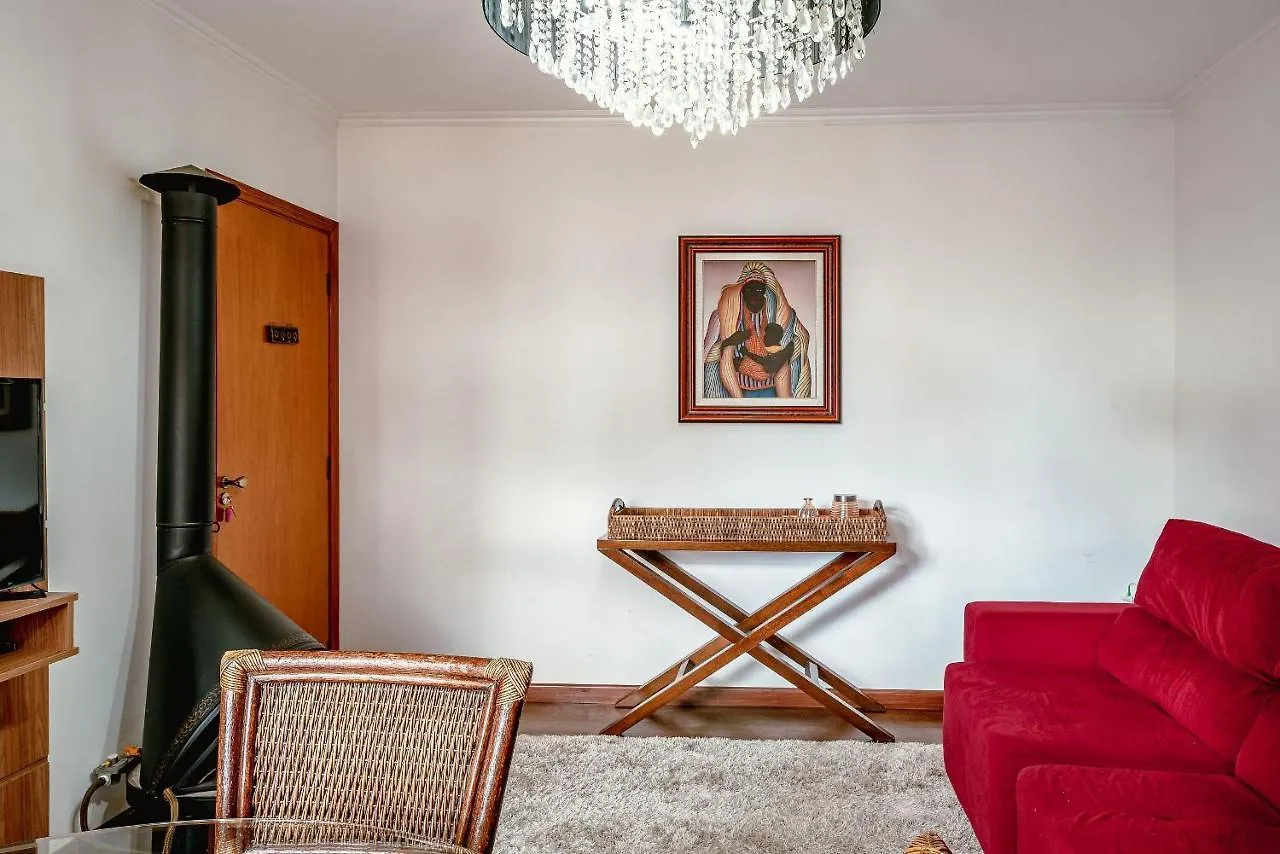 Apartamento No Centrinho De Capivari Wifi, Lareira, Garagem Apartamento Campos do Jordão